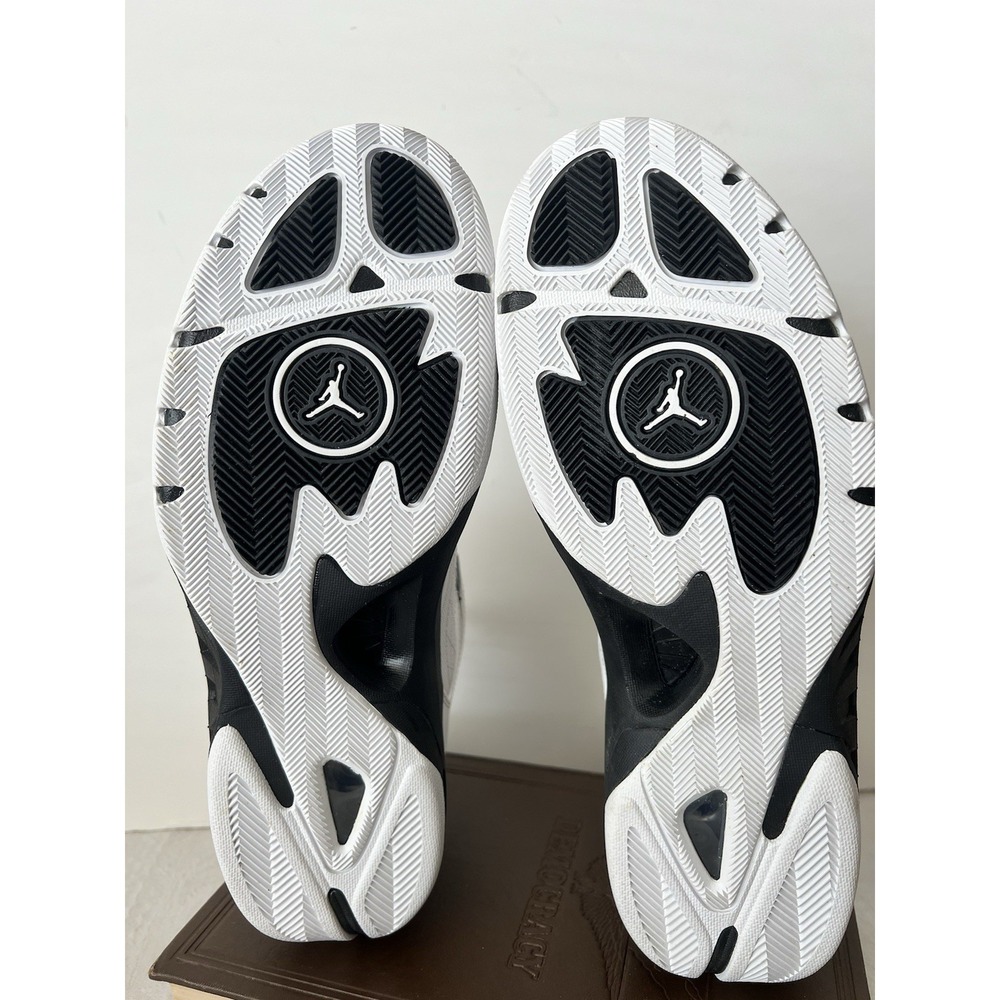 Nike Air Jordan New School White Black 469955-103 Mens 10.5 New No Box 2011 - Picture 3 of 16